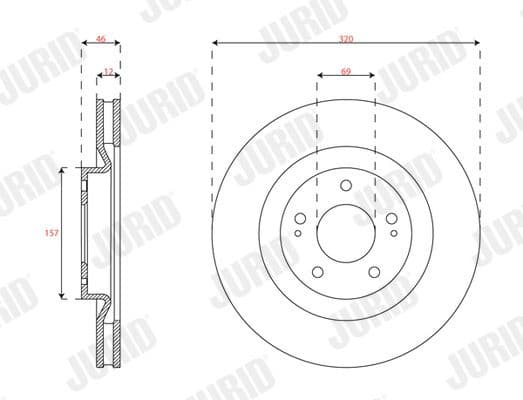 Brake Disc COAT+ 563307JC - image 2