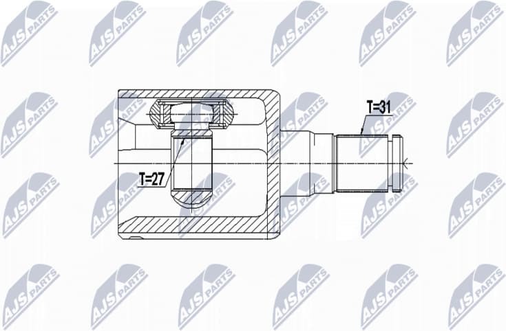 Joint Kit, drive shaft NPW-VV-076