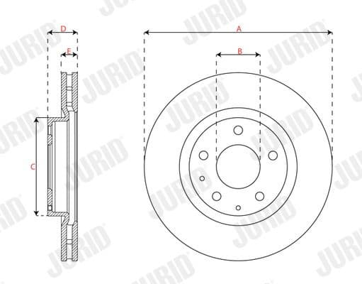 Brake Disc COAT+ 563678JC - image 3