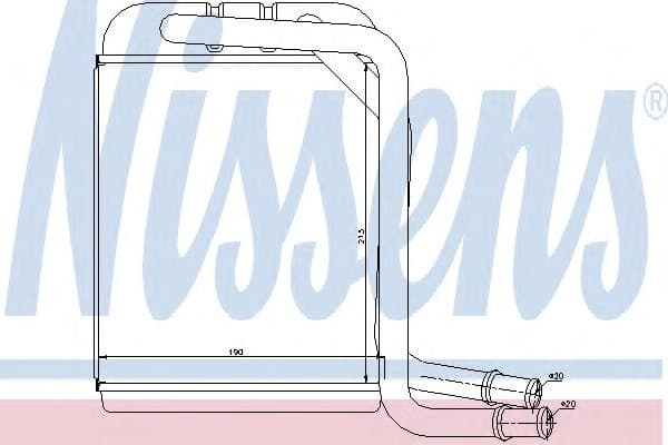 Heat Exchanger, interior heating 73976