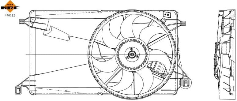 Fan, engine cooling 470112