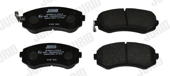 Brake Pad Set, disc brake 572541J - image 2