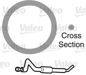 Gasket, coolant pipe 509155 - image 2
