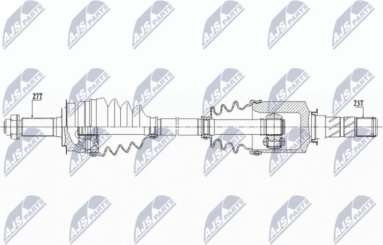 Drive Shaft NPW-SB-027