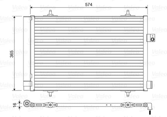 Condenser, air conditioning 814420