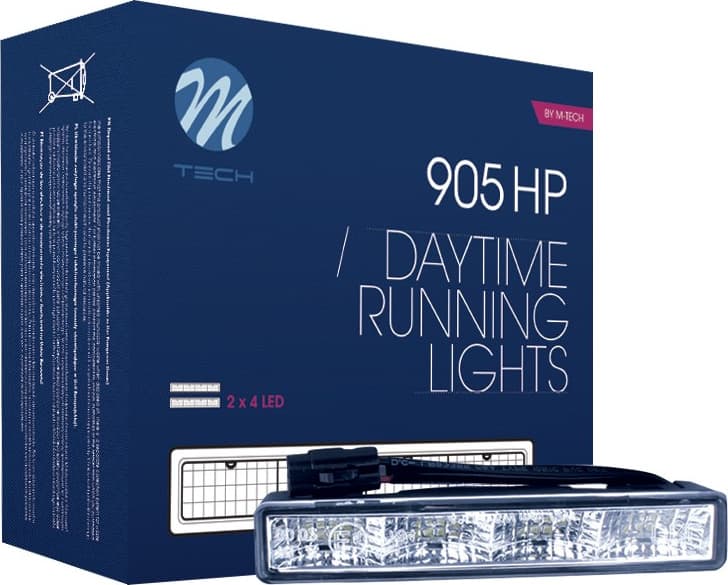 Dienos žibintai LD905 M-TECH - LD905-MTH (M-TECH) - Autoera