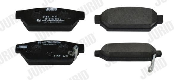 Brake Pad Set, disc brake 571943J - image 2