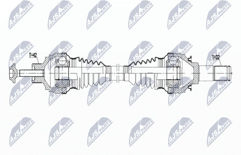 Drive Shaft NPW-PS-004