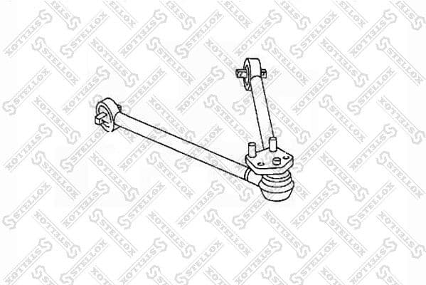 Control/Trailing Arm, wheel suspension 84-11737-SX