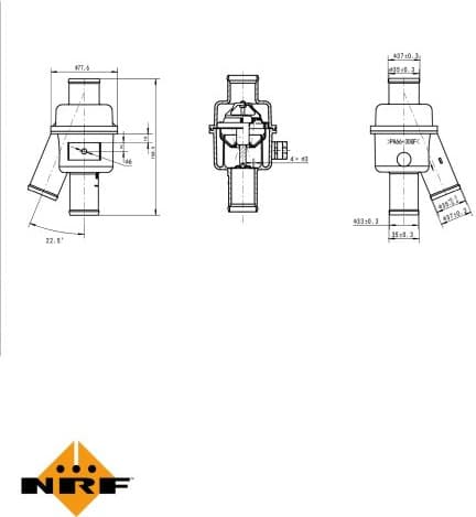 Thermostat, coolant EASY FIT 725018