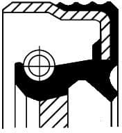 Seal differential-shaft 120 14825B - image 6