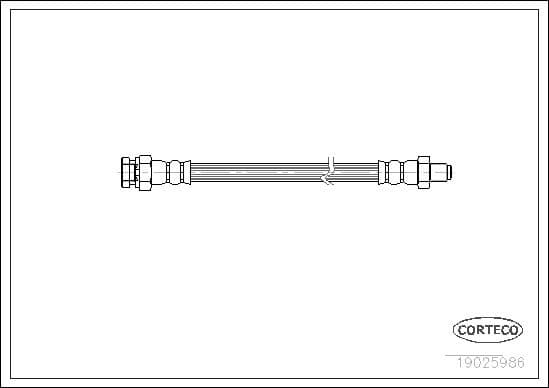 Brake Hose 19025986 - image 3