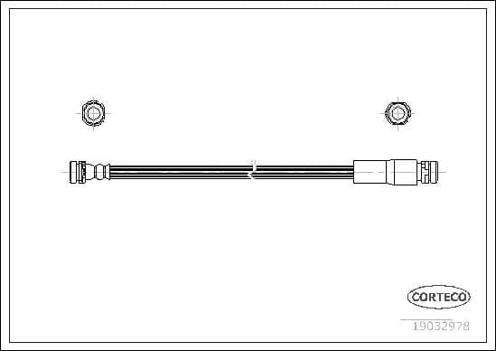 Brake Hose 19032978 - image 2