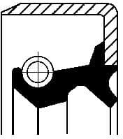 Shaft Seal, wheel hub 12012251B - image 6