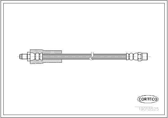 Brake Hose 19018525 - image 3