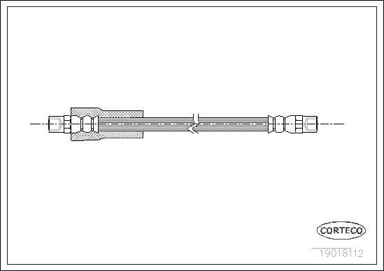 Brake Hose 19018112 - image 2