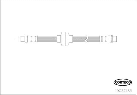 Brake Hose 19037185 - image 2