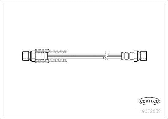 Brake Hose 19032832 - image 2