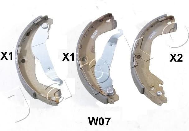 Brake Shoe Set 55W07