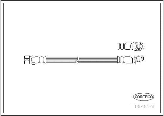 Brake Hose 19018478 - image 3