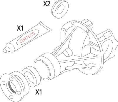 Gasket Set, differential 19536212 - image 3