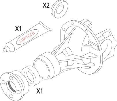 Gasket Set, differential 19536212 - image 4