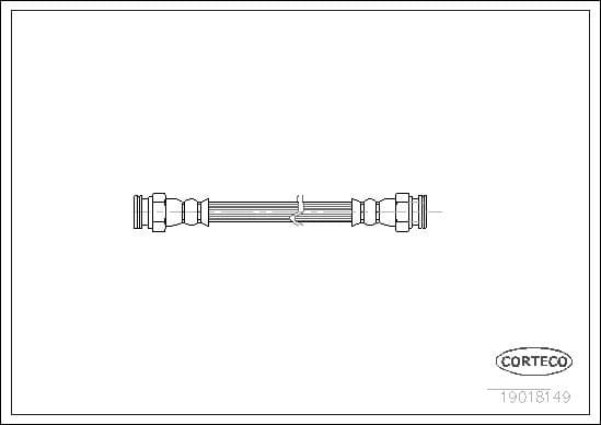Brake Hose 19018149 - image 2