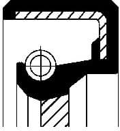 Seal gear box rear 190 33908B - image 3