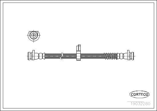 Brake Hose 19032280 - image 2