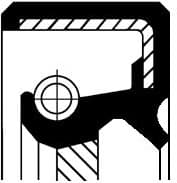 Shaft Seal, differential; Seal Ring 19035129B - image 3