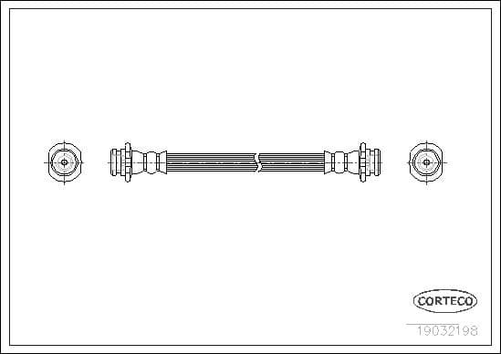 Brake Hose 19032198 - image 2