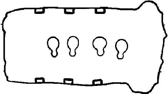 Gasket, cylinder head cover 440106P - image 2
