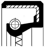 Shaft Seal, differential 19035001B - image 2