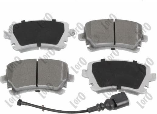 Brake Pad Set, disc brake LORO 231-02-032