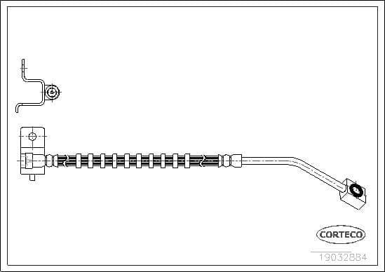 Brake Hose 19032884 - image 3