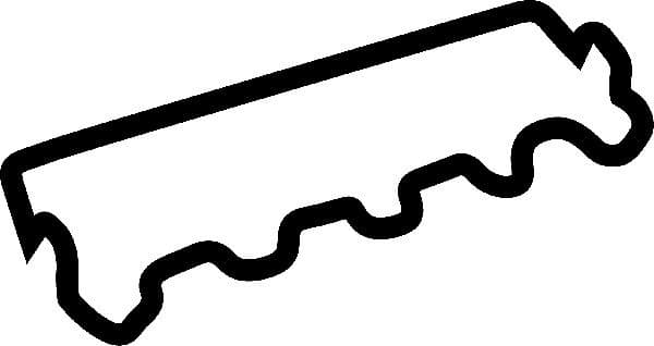 Gasket, cylinder head cover 023663P - image 2