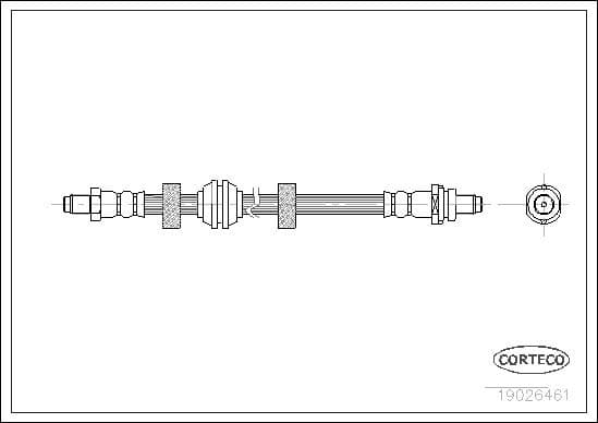 Brake Hose 19026461 - image 3