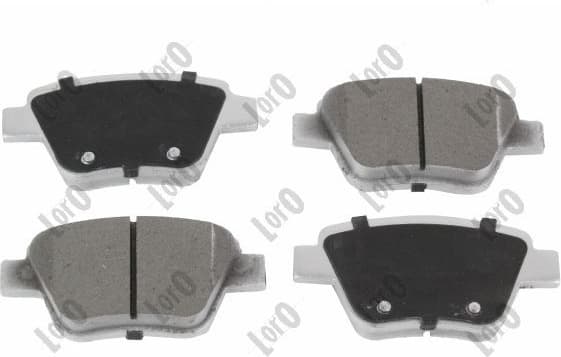 Brake Pad Set, disc brake LORO 231-01-016