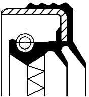 Shaft Seal, differential 12016062B - image 2