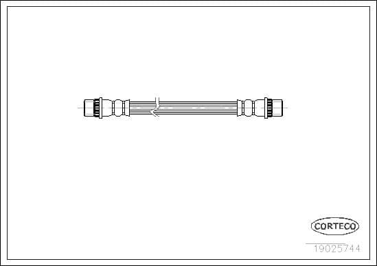 Brake Hose 19025744 - image 2