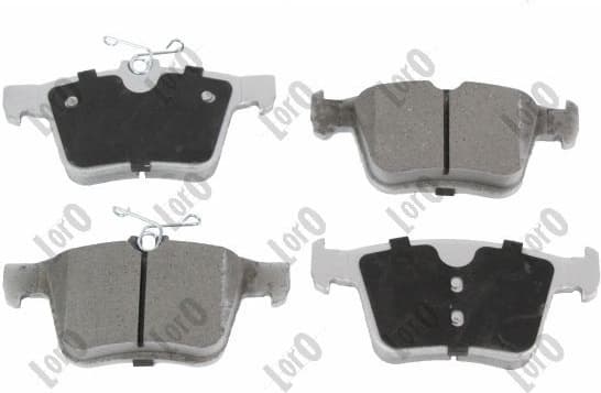 Brake Pad Set, disc brake LORO 231-02-041