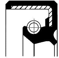 Shaft Seal, steering gear 12014826B - image 2