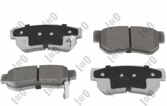 Brake Pad Set, disc brake LORO 231-02-054