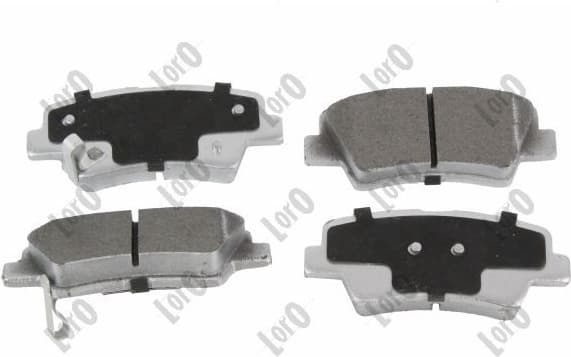 Brake Pad Set, disc brake LORO 231-02-030
