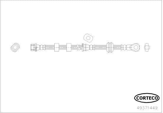 Brake Hose 49371449 - image 2