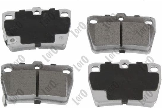 Brake Pad Set, disc brake LORO 231-02-068