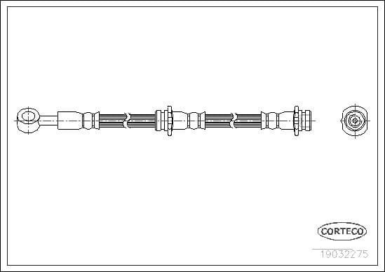 Brake Hose 19032275 - image 3