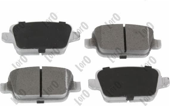 Brake Pad Set, disc brake LORO 231-02-016