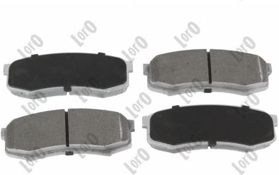 Brake Pad Set, disc brake LORO 231-02-049