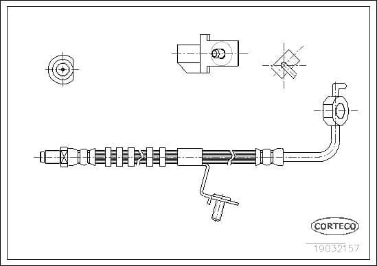 Brake Hose 19032157 - image 2